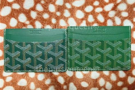 goyard card holder real vs fake|authentic goyard st louis tote.